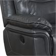 Steve Silver Isabella Gray Vinyl Recliner Chair