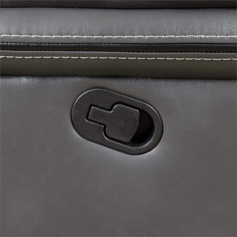 Steve Silver Isabella Grey Recliner Sofa