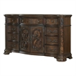 Steve Silver Royale Brown Cherry 9-Drawer Dresser