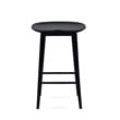 Steve Silver Hilton Black Solid Acacia Wood Counter Stool