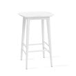 Steve Silver Hilton White Solid Acacia Wood Counter Stool