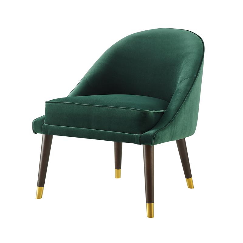 Steve Silver Avalon Velvet Accent Chair - Green