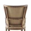 Steve Silver George Two-tone Wingback Accent Chair in Distressed Oak Finish