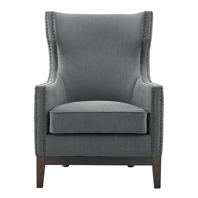 Gray 2024 linen chair