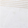Steve Silver Terrace White Marble and Solid Acacia Round Nesting Tables