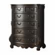 Steve Silver Rhapsody Multi-step Molasses Wood 5-drawer Lift Top Chest