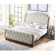 Steve Silver Rhapsody Multi-step Molasses Queen Wood  Sleigh Bed