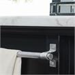 Steve Silver Aspen Ebony Finished Wood Kitchen Island 3-Piece Set