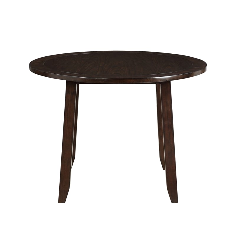 Yorktown Espresso Wood Finish 5-piece Dining Set