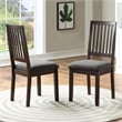 Yorktown Espresso Wood Finish 5-piece Dining Set