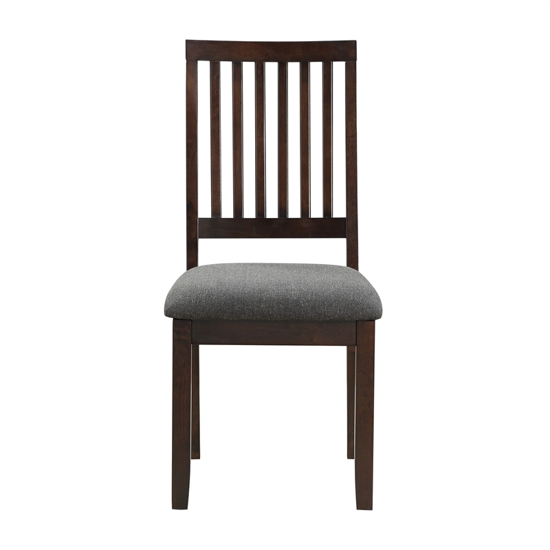 Yorktown Espresso Wood Finish 5piece Dining Set Cymax Business