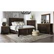 Bear Creek Chocolate and Honey Brown King 4-Piece Bedroom Set