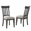 Steve Silver Napa Dusky Cedar Brown Wood Side Chair