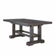 Steve Silver Napa Dusky Cedar Brown Wood Dining Table
