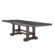 Steve Silver Napa Dusky Cedar Brown Wood Dining Table