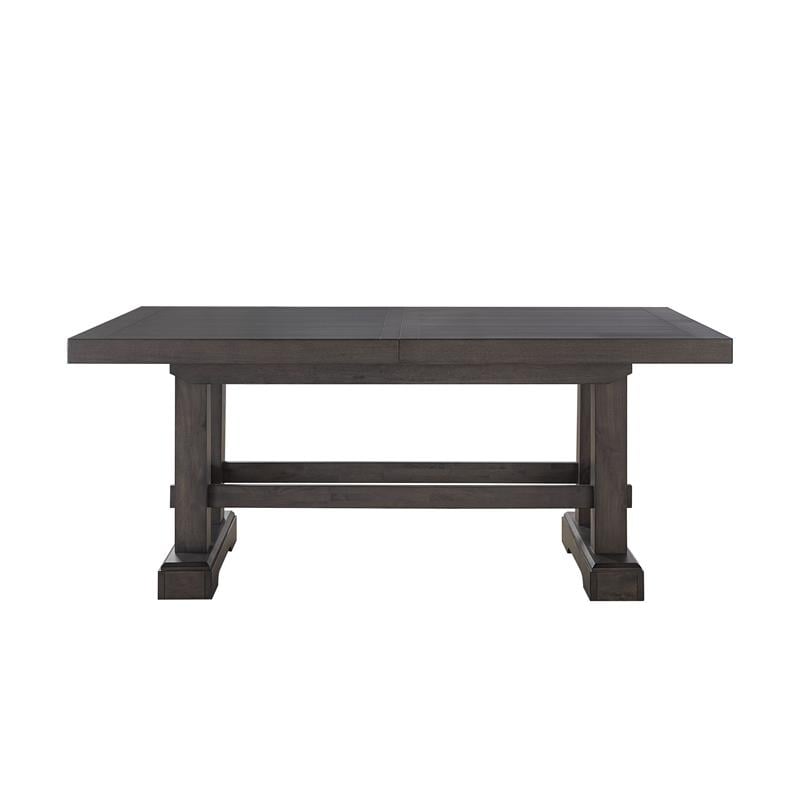 Steve Silver Napa Dusky Cedar Brown 7-Piece Wood Dining Set
