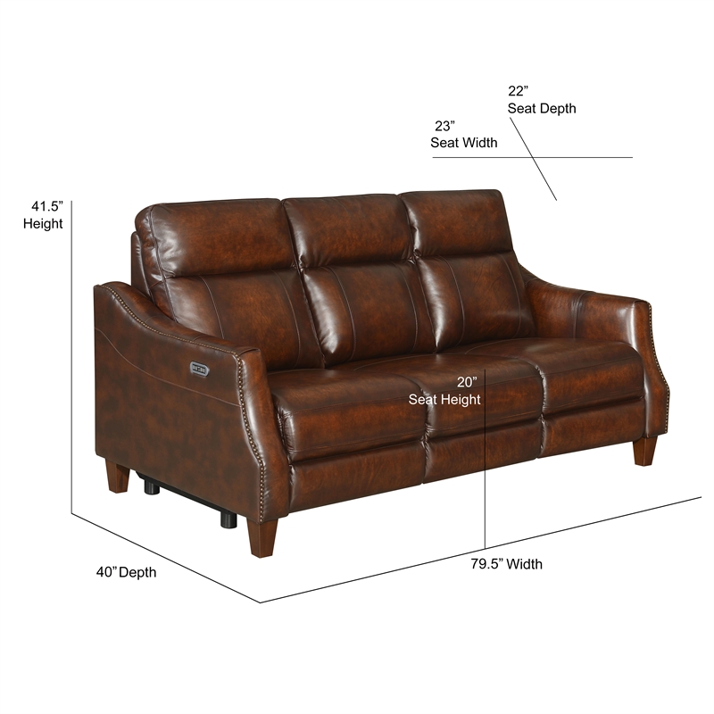 Akari English Chestnut Brown Leather, Chestnut Brown Leather Sofa