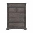Highland Park Driftwood Gray Wood 5-drawer Chest