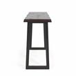 Jennings Cherry and Ebony Solid Wood Live Edge 3-Piece Counter Dining Set