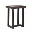 Jennings Cherry and Ebony Solid Wood Live Edge 3-Piece Counter Dining Set