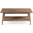 Steve Silver Milani Natural Wood Rectangle Cocktail Table