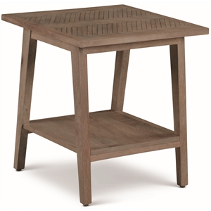 Steve Silver Milani Natural Wood Square End Table