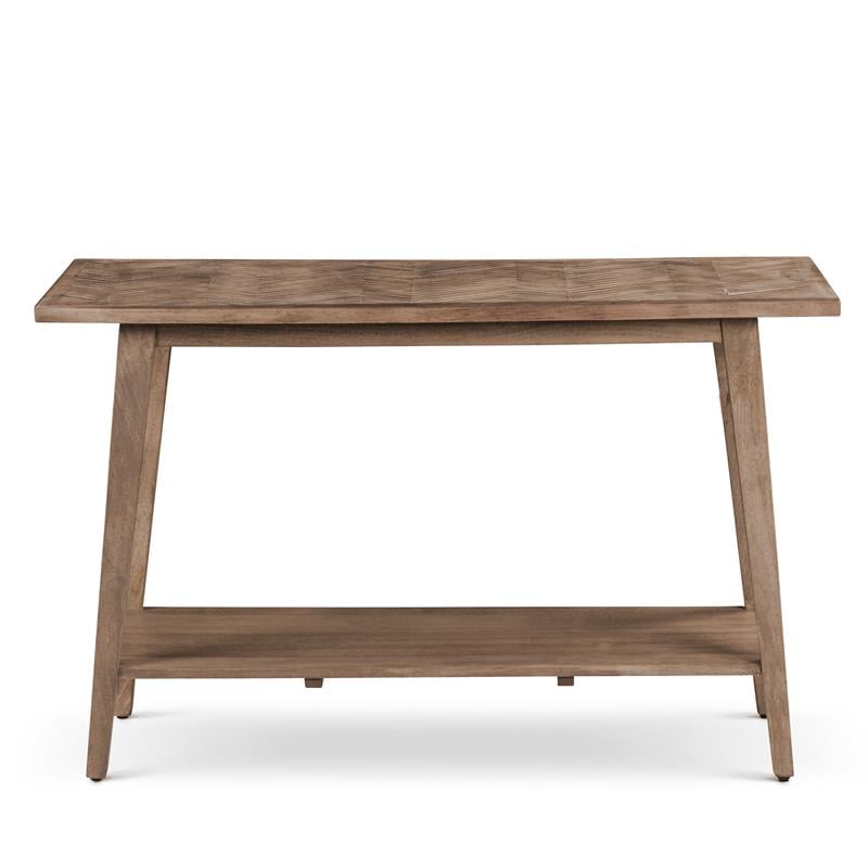 Steve Silver Milani Natural Wood Rectangle Sofa Table