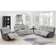 Steve Silver Cyprus Light Gray Fabric Recliner Sofa