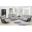 Steve Silver Cyprus Light Gray Fabric 3-Piece Motion Set