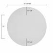 Steve Silver Naples White Wood Drop-leaf Dining Table