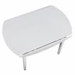 Steve Silver Naples White Wood Drop-leaf Dining Table