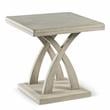 Steve Silver Jocelyn Gray Wood End Table