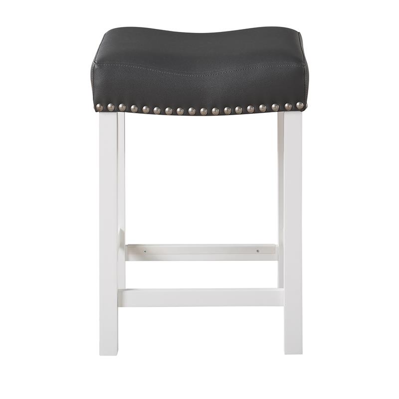 Steve Silver Zermatt White Counter Stool