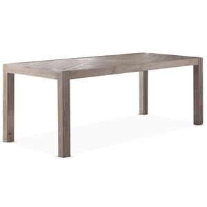 Steve Silver Auckland Weathered Gray Dining Table Reclaimed