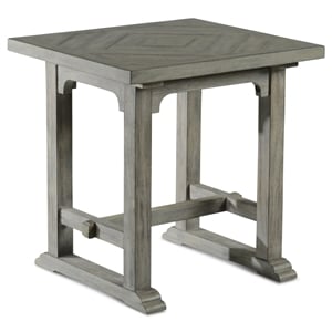 Steve Silver Company Whitford End Table in Dove Gray