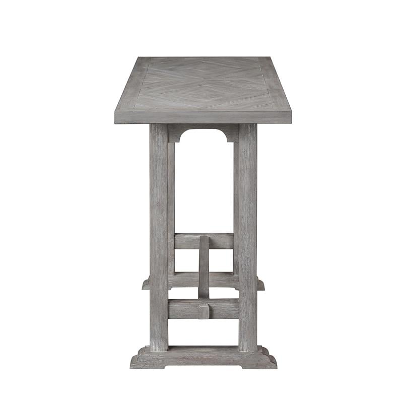 Steve Silver Whitford Dove Gray Sofa Table