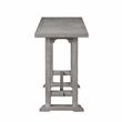 Steve Silver Whitford Dove Gray Sofa Table