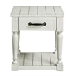 Steve Silver Hemingway White Alabaster End Table