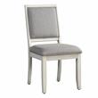 Steve Silver Canova Weathered White Wood Parsons Chair