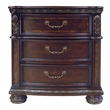 Steve Silver Monte Carlo Rich Cocoa Chocolate 3-drawer Wood Nightstand