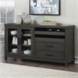 Steve Silver Napa Dusky Cedar Brown Wood Server
