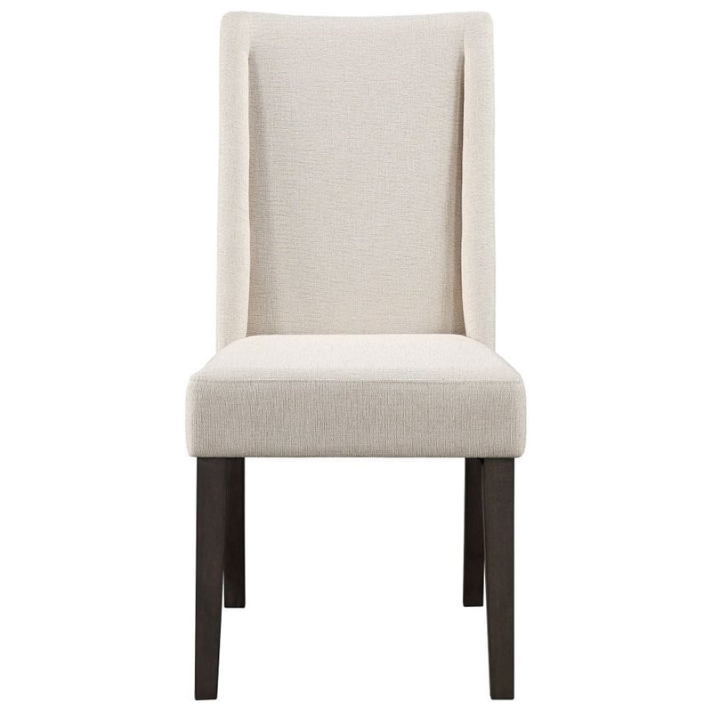 Steve Silver Napa Fabric Upholstered Dining Chair - Dusky Cedar-Beige