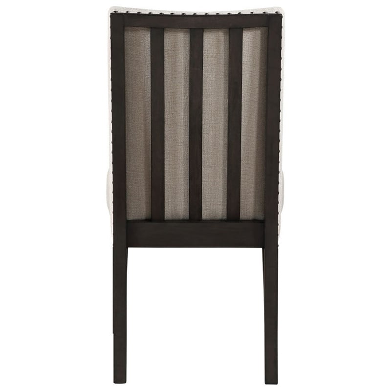 Steve Silver Napa Fabric Upholstered Dining Chair - Dusky Cedar-Beige