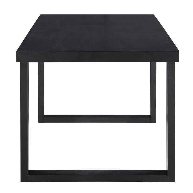 Yves Extendable Rubbed Charcoal 8-piece Counter Height Dining Set