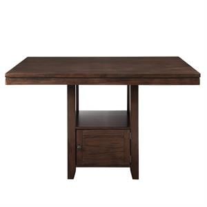 Steve Silver Modern Yorktown Espresso 60&quot Wood Counter Table