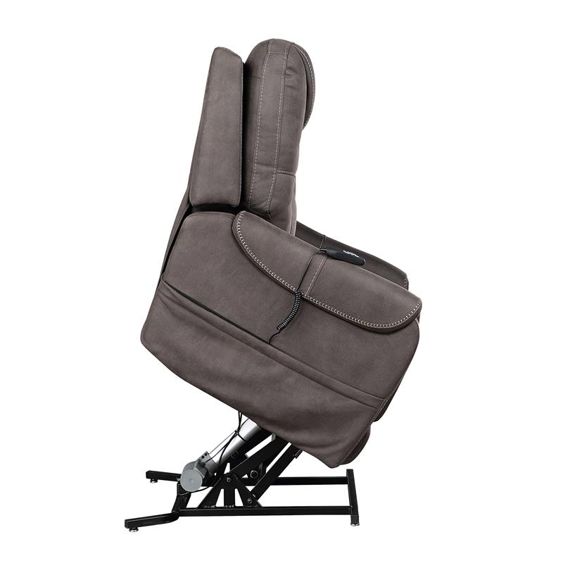 Brisbane Stone Microfiber Power Lift Chair with Heat