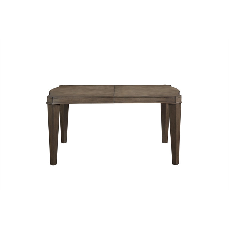 Bordeaux Toffee Brown Wood 7-piece Dining Set