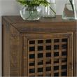 Rio 4-door Antique Mocha Brown 70-inch Wood Accent Cabinet