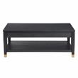 Yves Rubbed Charcoal Wood 3-piece Occasional Set