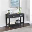 Yves Rubbed Charcoal Wood 3-piece Occasional Set